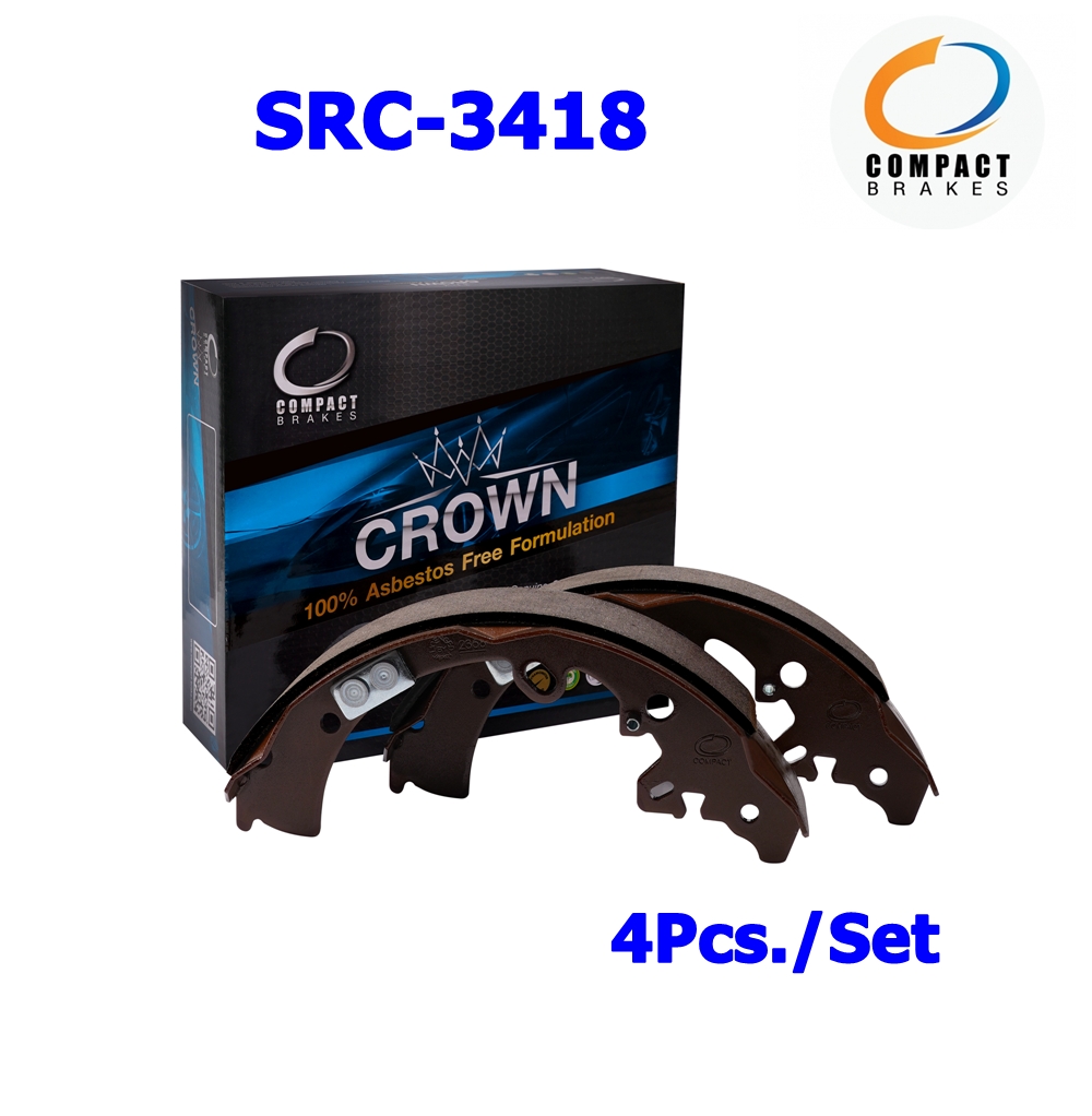 Compact Crown ก้ามผ้าเบรคคู่หลัง Ford Ranger 2WD-4WD ปี 2011-2022, Mazda BT50 Pro 2WD-4WD ปี 2011-2023 SRC-3418