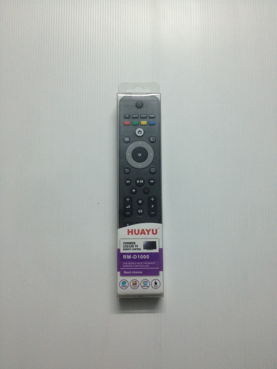 รีโมทรวมแอลซีดี LCD Philips ​HAUYU D-1000 ใช้ได้ทุกรุ่น