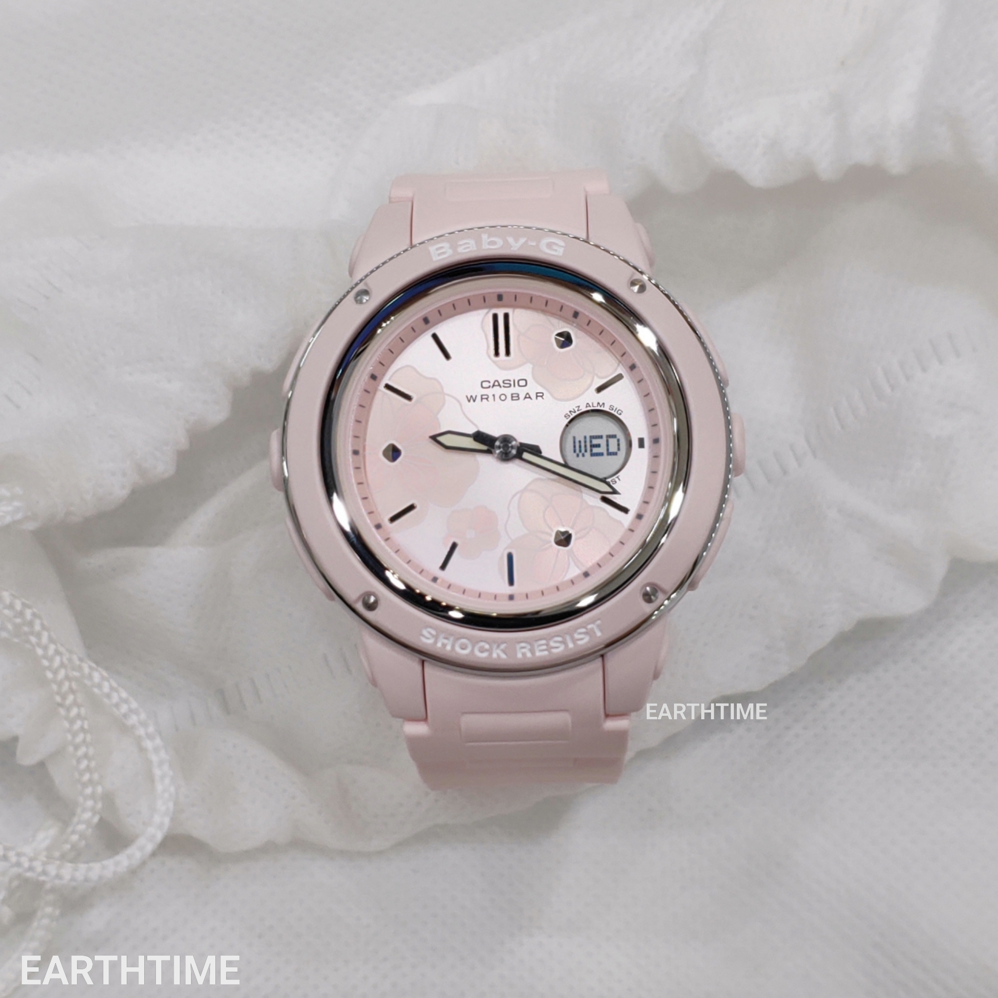 Baby-G Floral Patterns Series ของใหม่แท้100% รับประกัน 1 ปี รุ่น BGA-150FL-4A