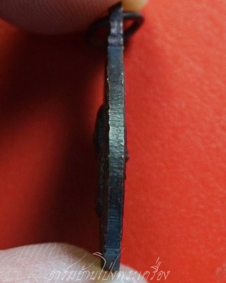 หลวงพ่อทวด วัดช้างให้ จ.ปัตตานี หลังอาจารย์ทิม ปี๒๕๒๒ พิมพ์หยดน้ำ เนื้อทองแดงรมดำ(องค์ที่1)