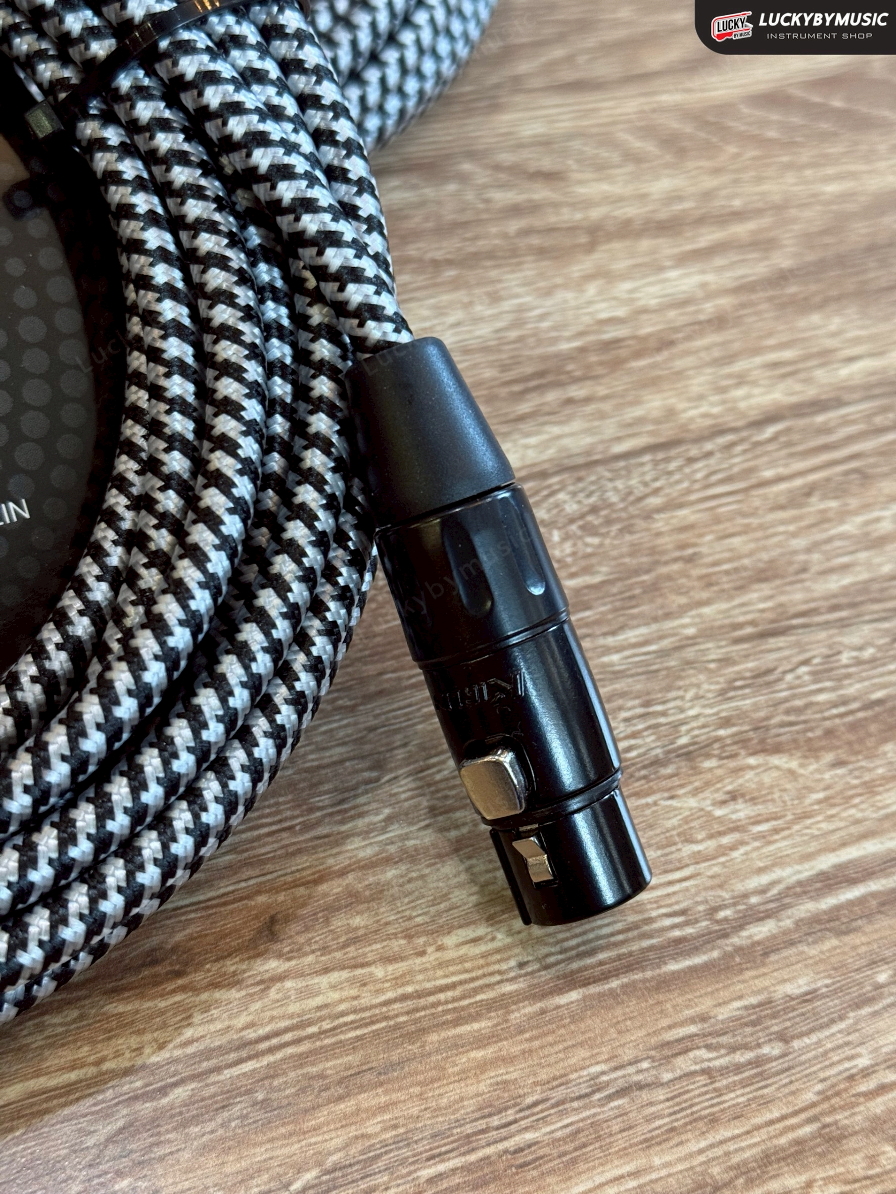 สาย XLR to สายแจ็ค 6.5 ฺฺKirlin MW-472 BN ขนาด 6-10 เมตร สายถักคุณภาพ แบรนด์มาตรฐาน