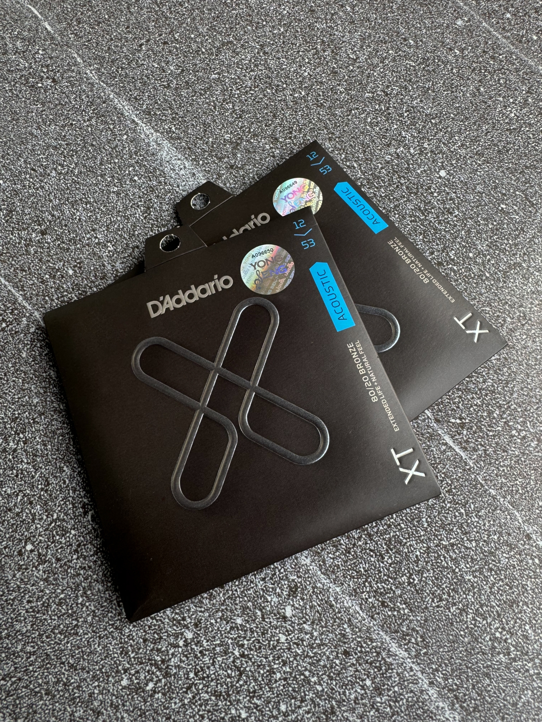 สายกีตาร์โปร่งเคลือบสนิม Daddario XTABR1253 เบอร์ 12 Bronze Light