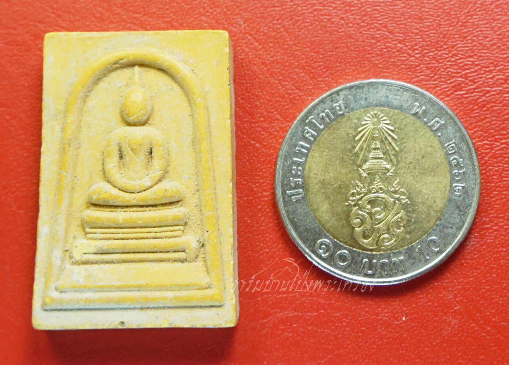 พระสมเด็จ เนื้อผง วัดพระธาตุช้างค้ำวรวิหาร จ.น่าน(องค์ที่1)