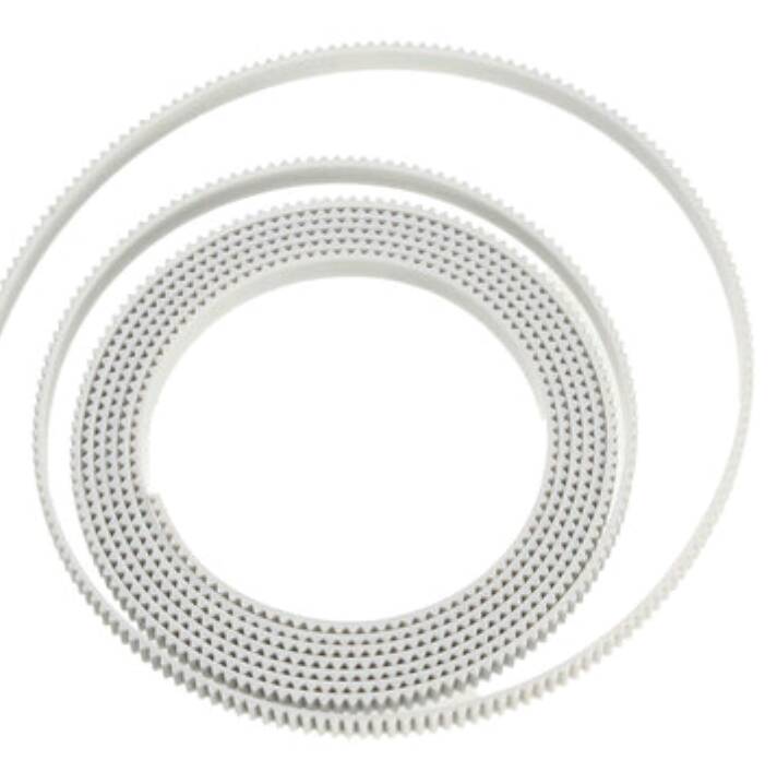 Graphtec belt-002w สายพานสีขาว มอเตอร์หมุนหัวจับใบมีด เครื่องตัดสติ๊กเกอร์ หน้าตัด 60cm สายพานขนาด ก.6มม. ย. 2ม.