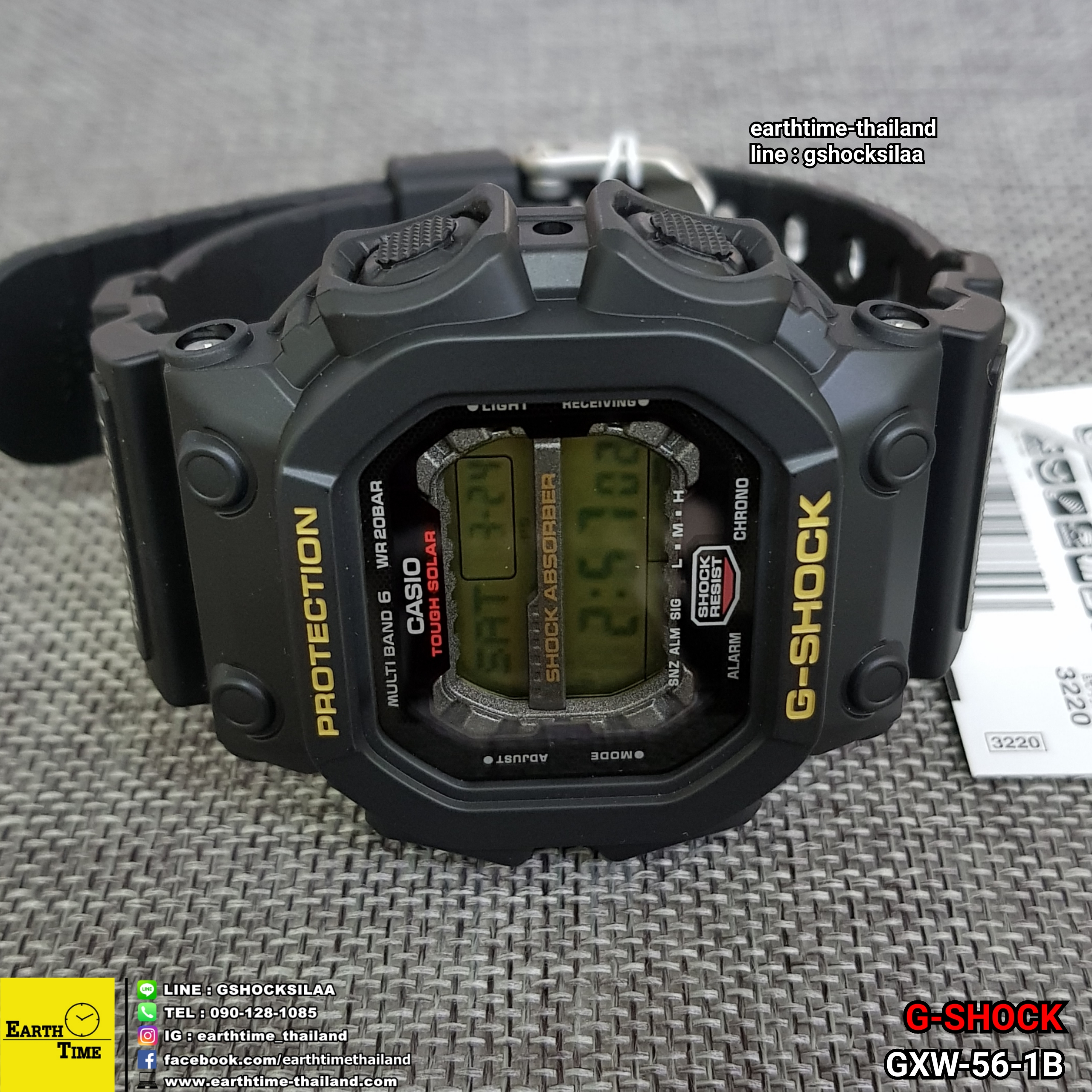 G-Shock ของใหม่แท้100% รับประกัน 1 ปี GXW-56-1B