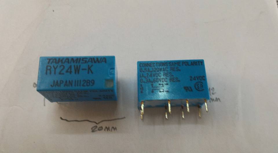 RY24W-K 8ขาRELAYรีเลย์ยี้ห้อTAKAMISAWA