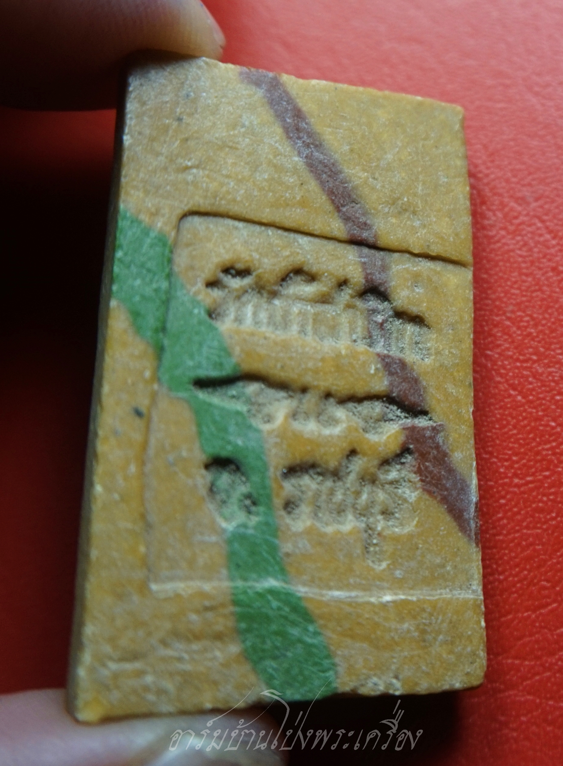 พระพุทธชินราช สายรุ้ง วัดถ้ำสาริกา เนื้อผงเทียนชัย(องค์ที่5)