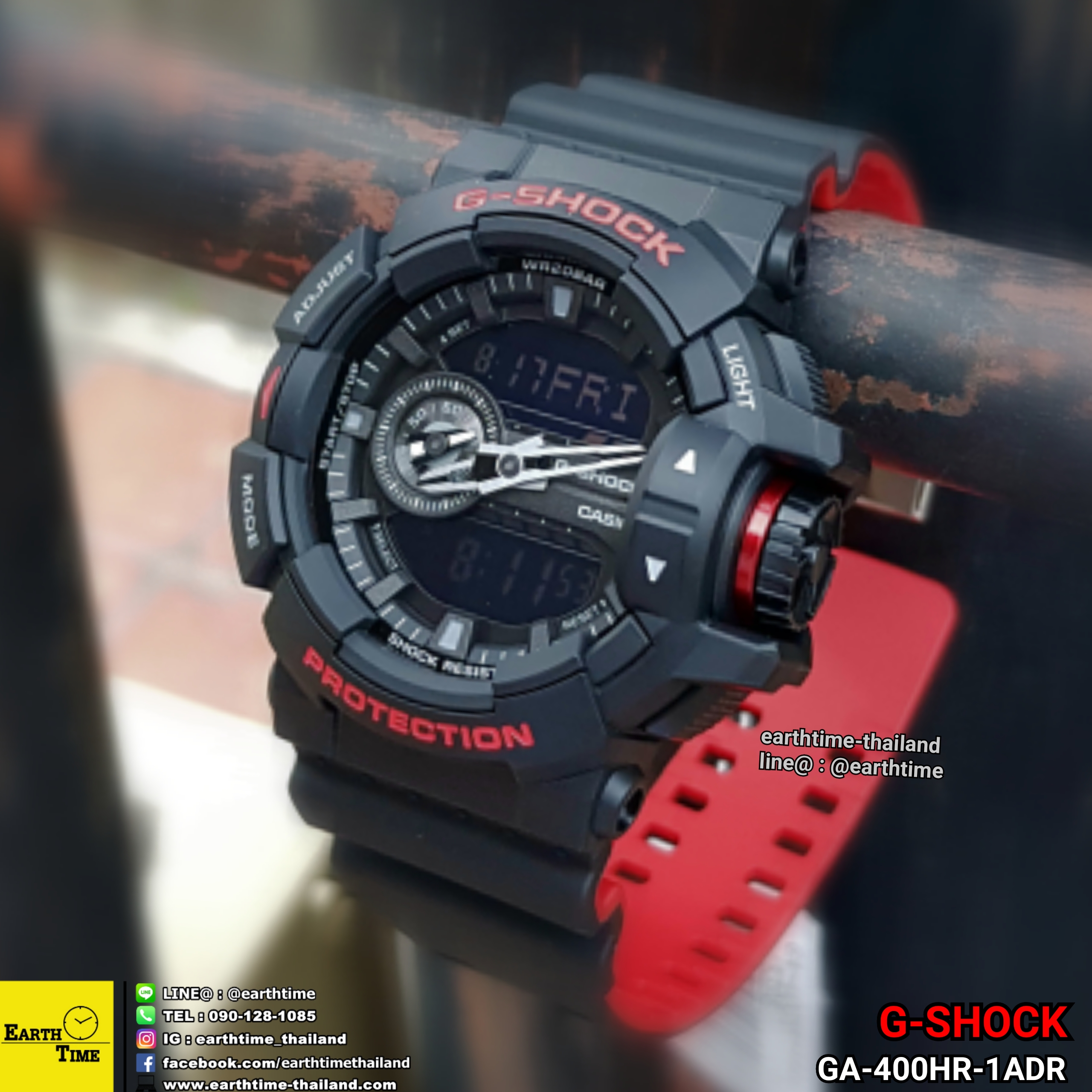 G-Shock ของใหม่แท้100% รับประกัน 1 ปี GA-400HR-1ADR