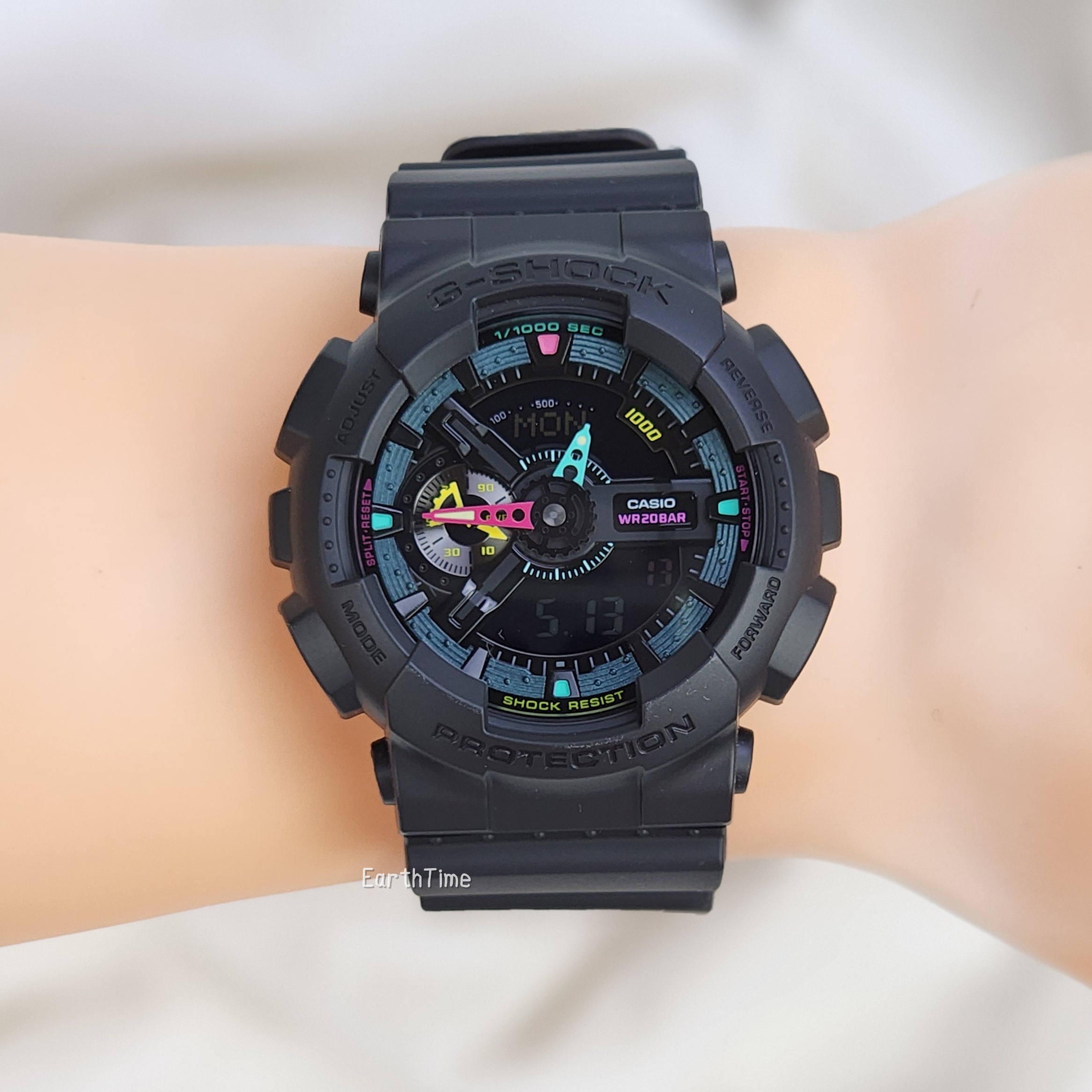 GA-110MF-1A l G-Shock Multi-Fluorescent Accents Series l G-SHOCK