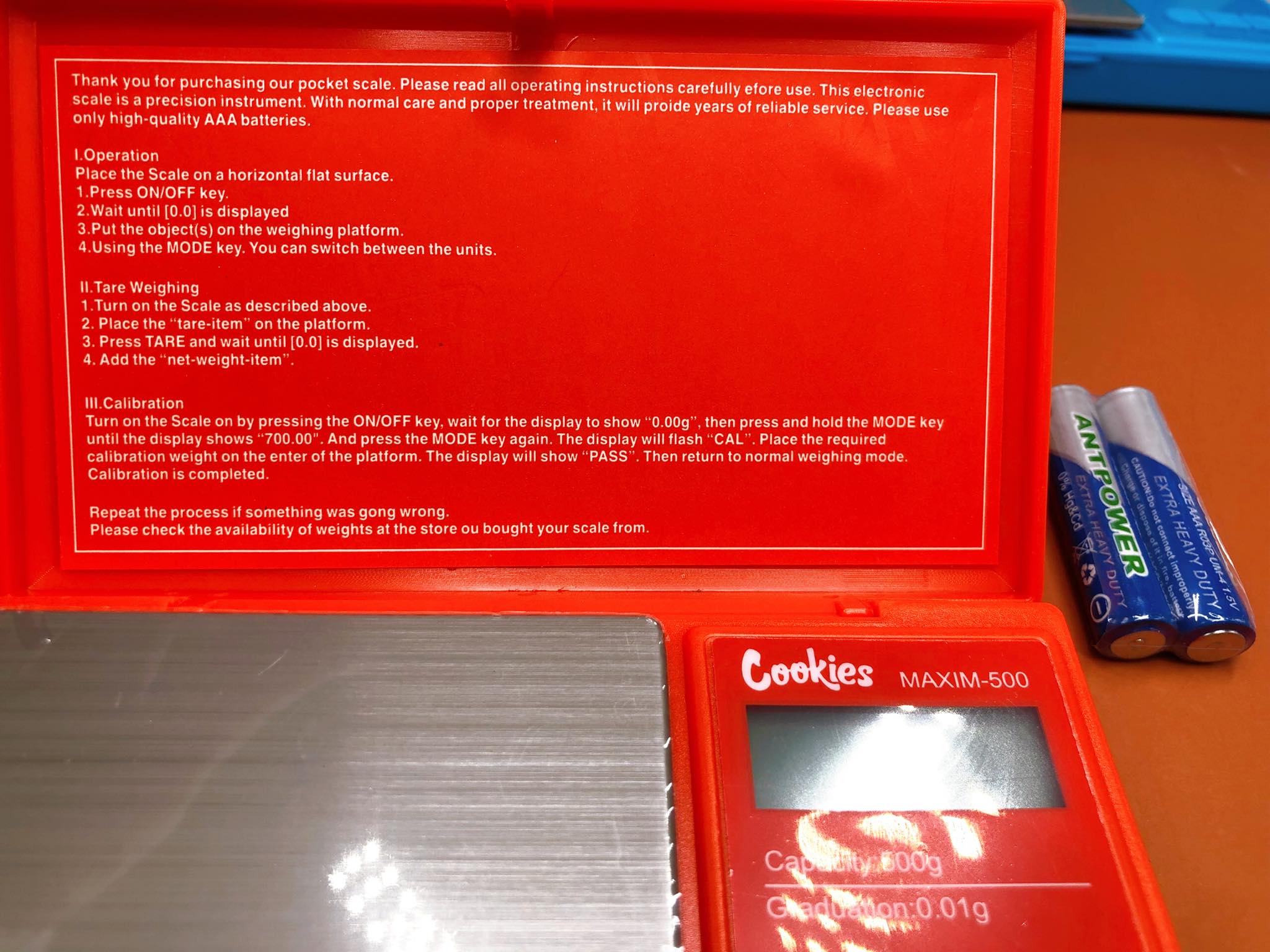 Cookies Electronic Digital Scale