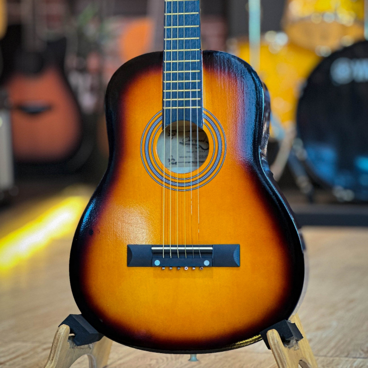 [รุ่นขายดี!!🔥] Overspeed กีต้าร์โปร่ง baby ขนาด 30 นิ้ว พกพาง่าย เลือกสีได้ กีตาร์โปร่ง ✅ พร้อมเซตของแถม