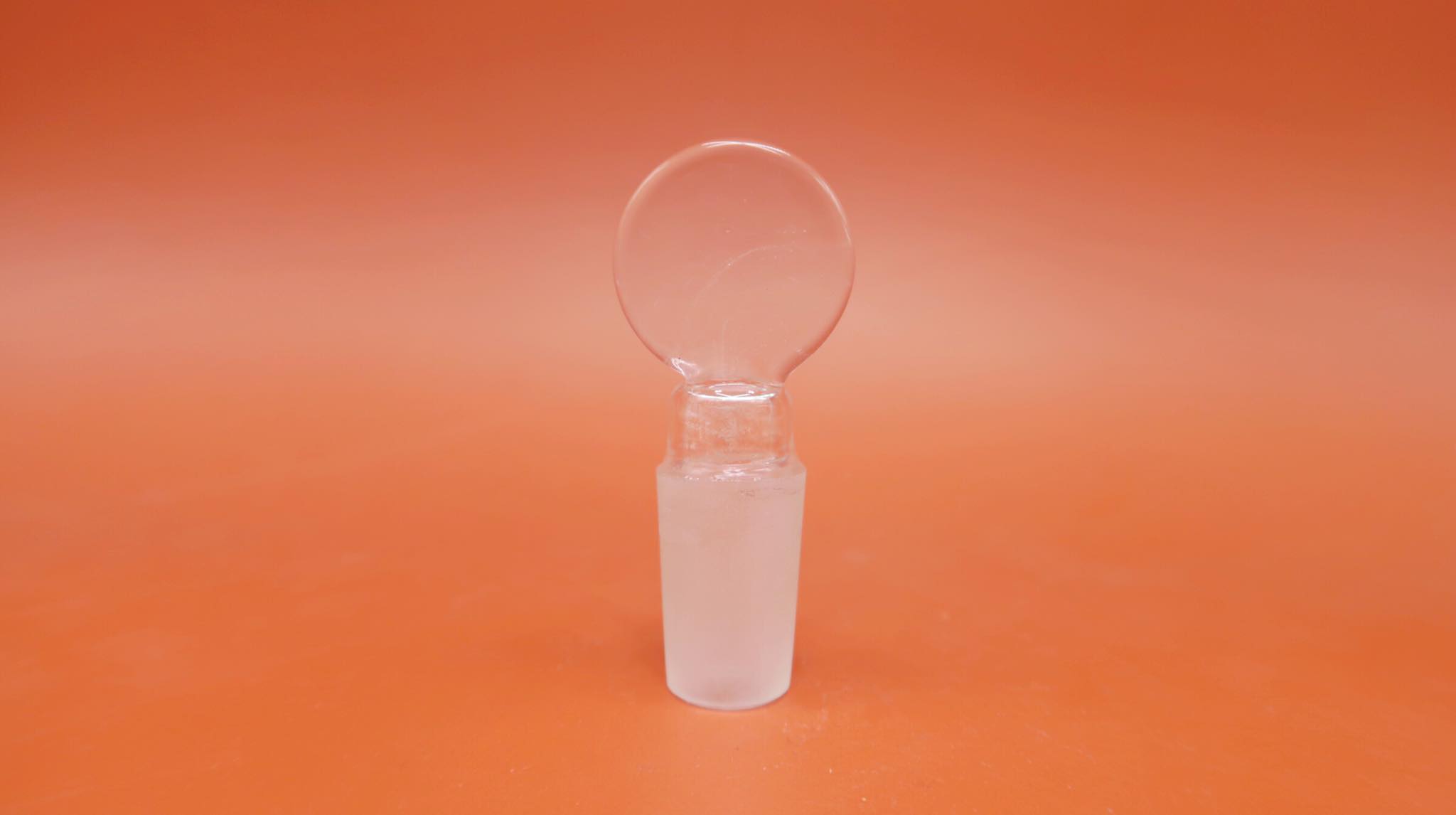 Plug Glass Bong (14.5mm.)