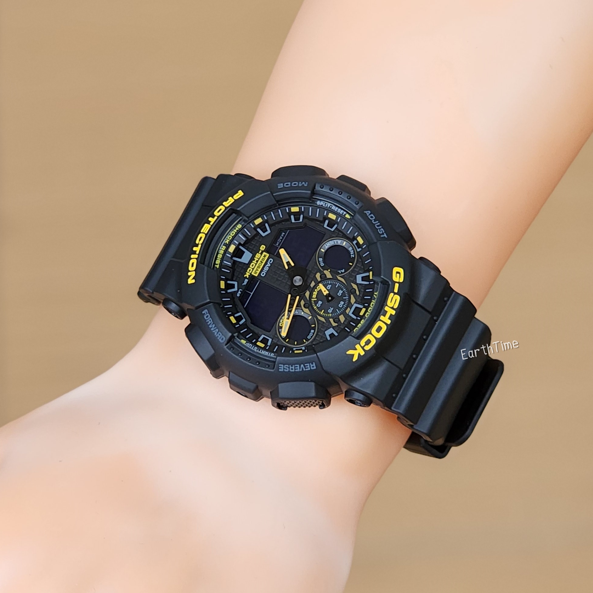 GA-100CY-1A l Caution Yellow Series l G-Shock