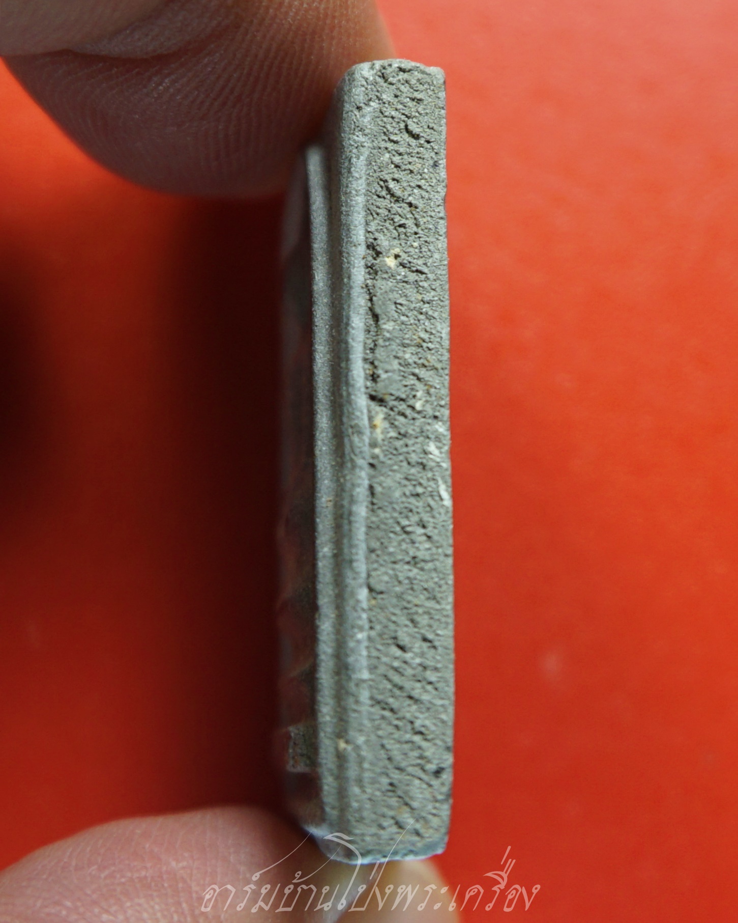 หลวงปู่หนู ฉินนะกาโม วัดทุ่งแหลม สมเด็จยันต์เล็ก ฉลองอายุ๗๒ปี ปี๒๕๑๗ เนื้อผงสีเทา(องค์ที่4)