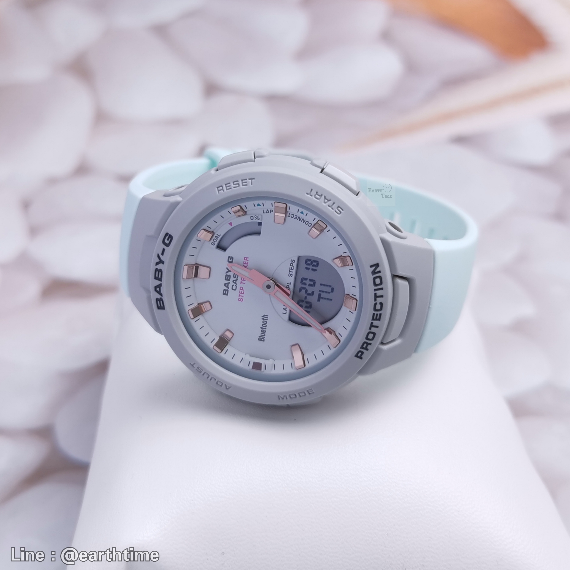 Baby-G Step Tracker and Bluetooth ของใหม่แท้100% รุ่น BSA-B100MC-8A