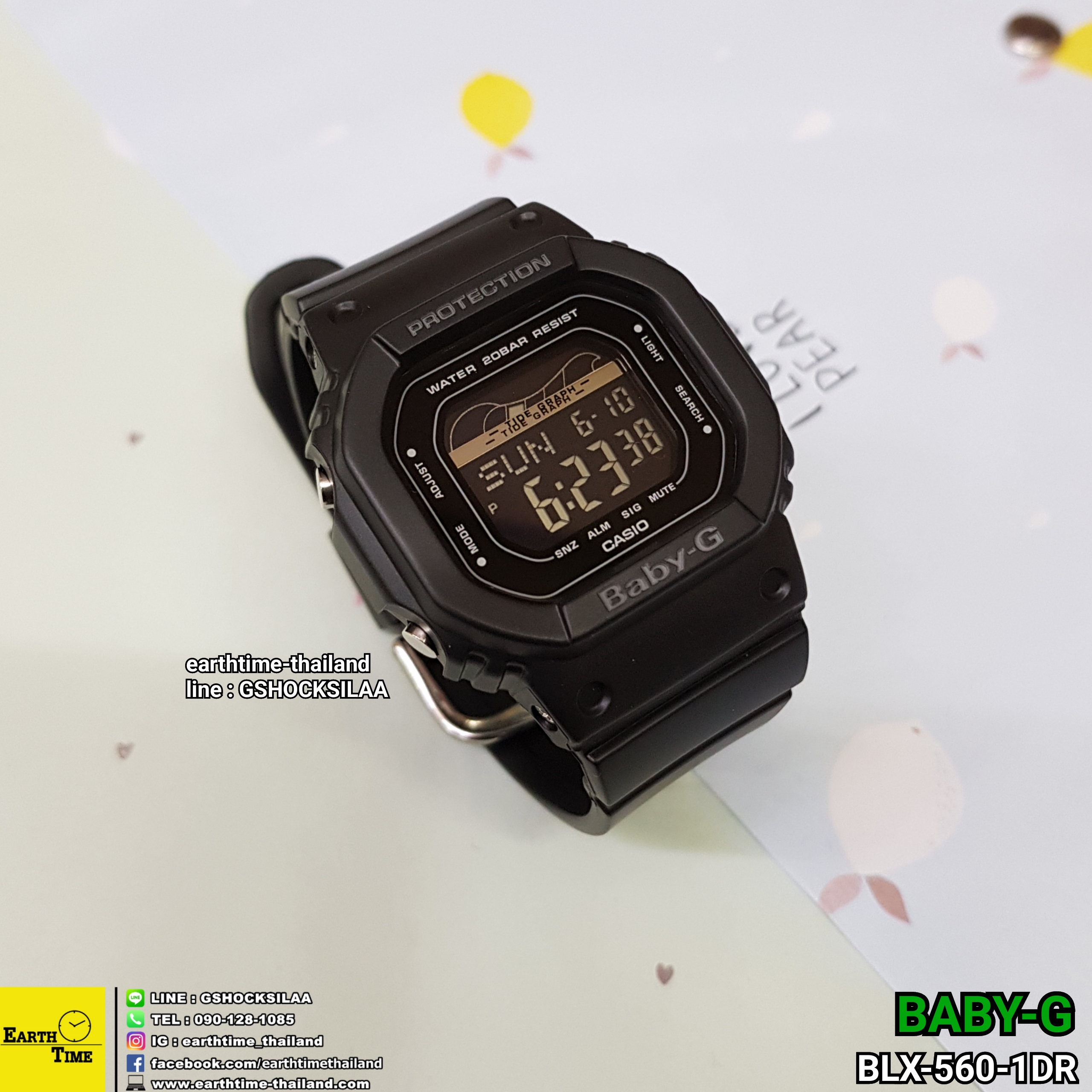 Baby-G G-LIDE ของใหม่แท้100% รับประกัน 1 ปี รุ่น BLX-560-1DR