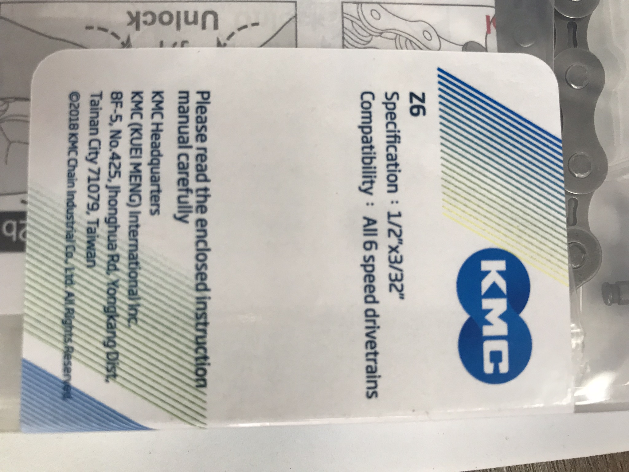 โช่จักรยาน 6สปีด KMC