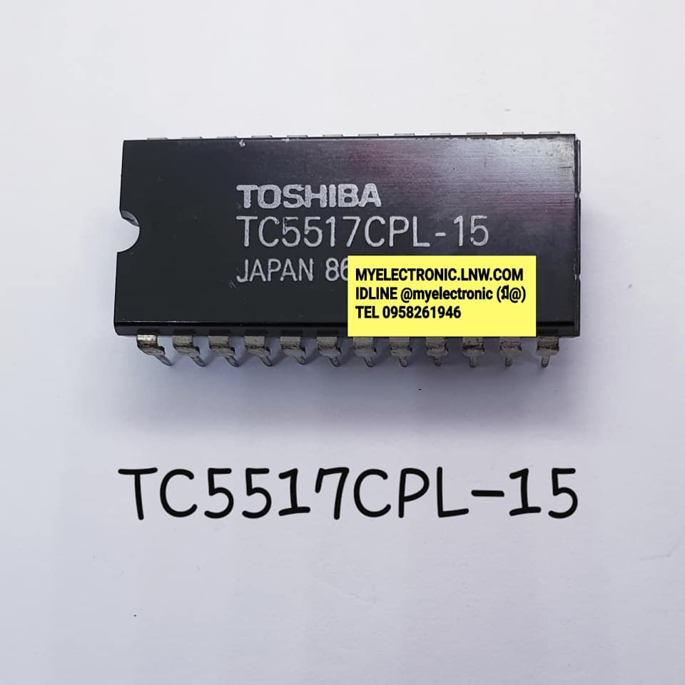 TC5517CPL-15ยี่ห้อTOSHIBAตัวถังDIP24ขากว้างราคาตัวละ