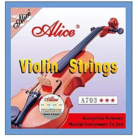 สายไวโอลิน Alice A703 Violin strings ครบชุดพร้อมใช้งาน สายทำจากไนล่อน สินค้าแท้คละแพคเกจ