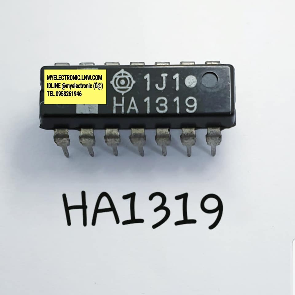HA1319ยี่ห้อHITTACHIตัวถังDIP14ขาราคาตัวละ