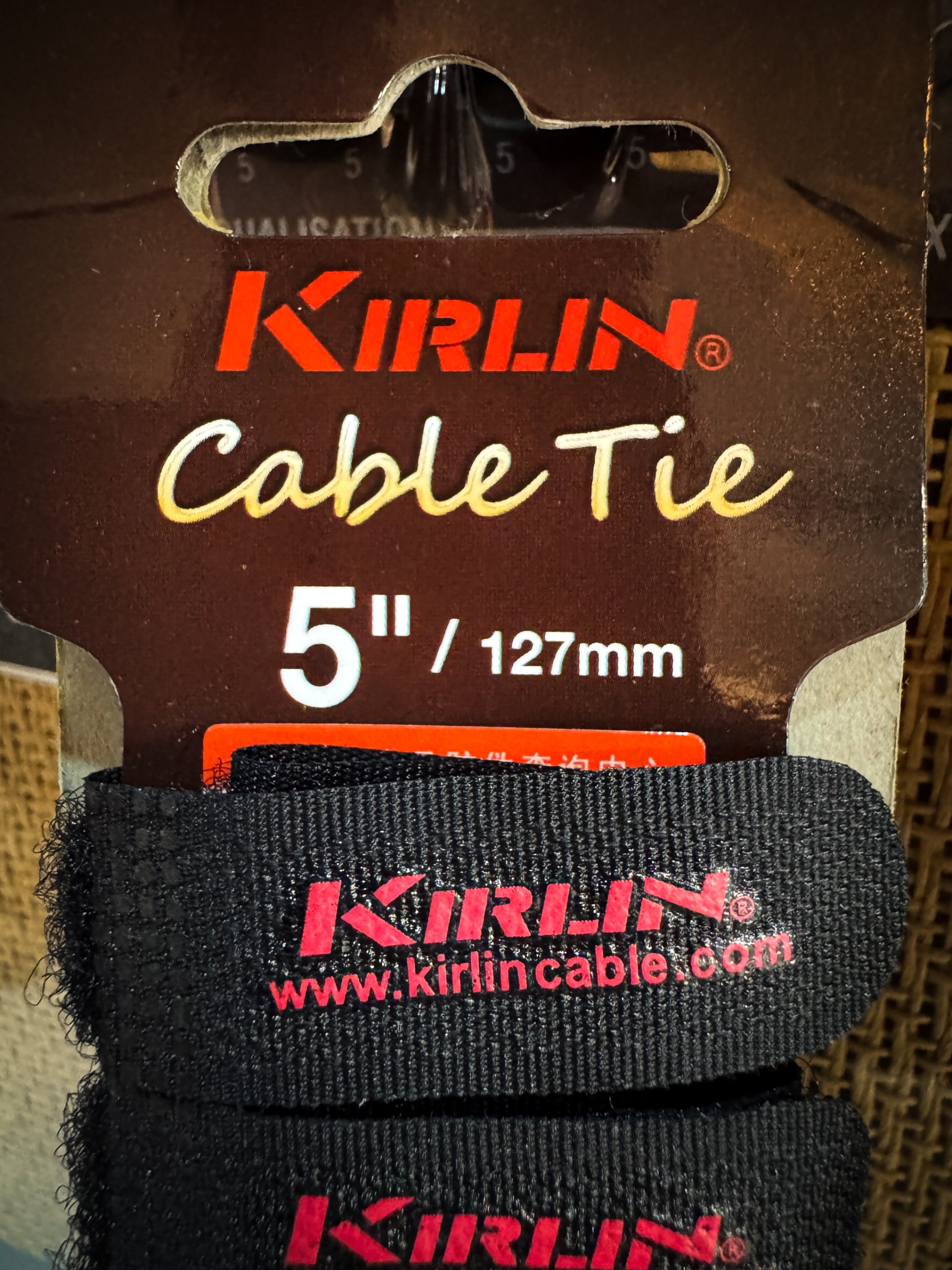 สายรัดสายแจ็ค Kirlin cable tie แท้ สายรัดเคเบิล ขนาด 5 / 6 นิ้ว แพ็คละ 10 ชิ้น มีแบบแยกชิ้น - จัดส่งด่วนจากไทย