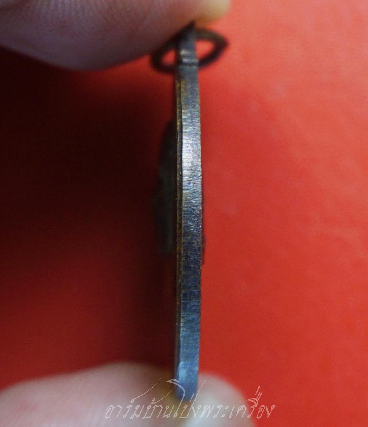 หลวงปู่วรพรต วิธาน วัดไทยบำรุุง จ.ขอนแก่น รุ่นฉลองอุโบสถ ปี๒๕๕๒ เนื้อทองแดงรมดำ(องค์ที่1)