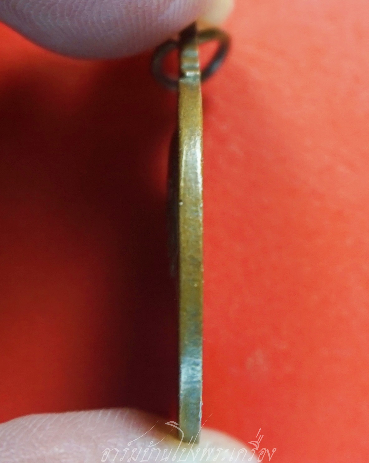 พระครูวิสุทธิวาที(สมเกียรติ ป.) วัดศิริมงคล ปี๒๕๒๔ ผูกพัทธสีมา อ.ศรีเทพ จ.เพชรบูรณ์ เนื้อทองแดงผิวไฟ(องค์ที่1)