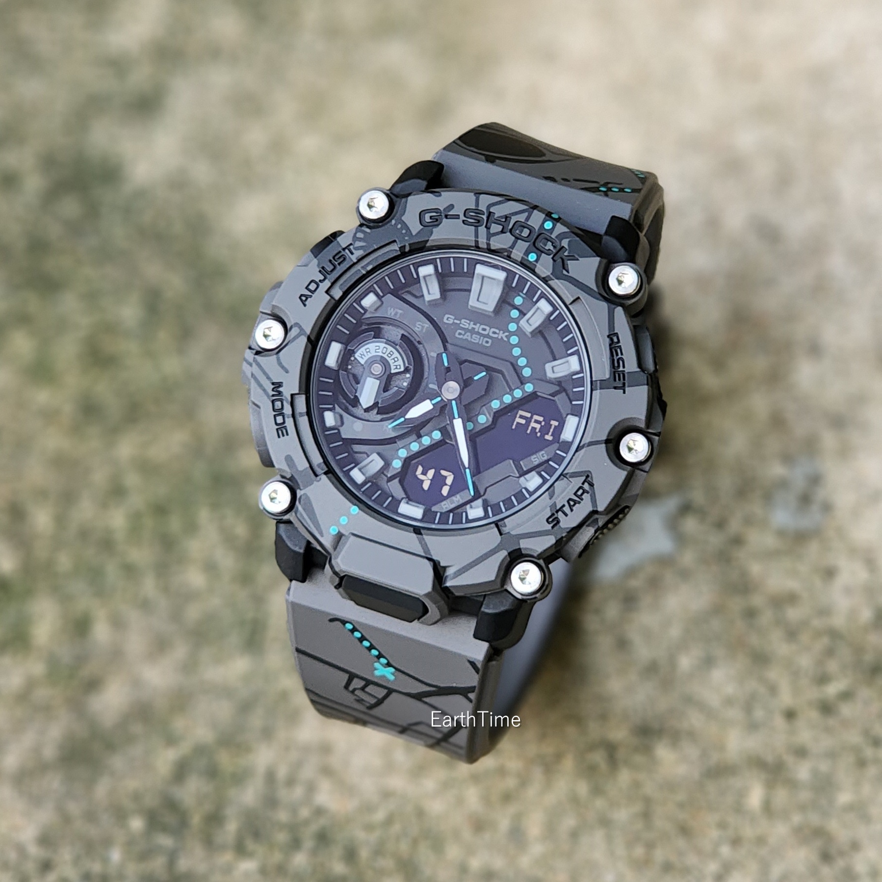 GA-2200SBY-8A l G-Shock Treasure Hunt Series with map of Shibuya l G-SHOCK