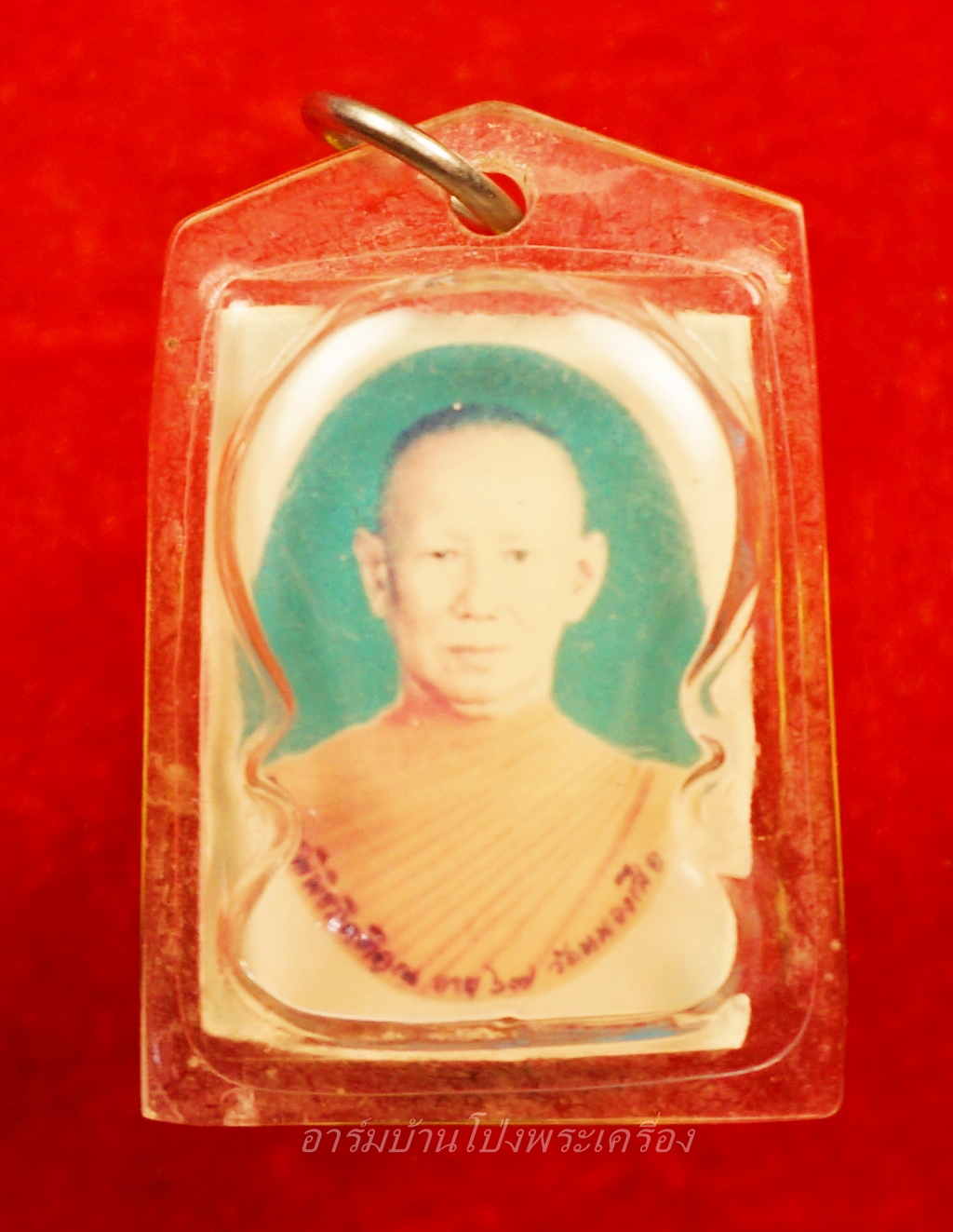 หลวงพ่อคิ้ม วัดหนองเสือ รูปถ่าย เลี่ยมเดิม(องค์ที่1)