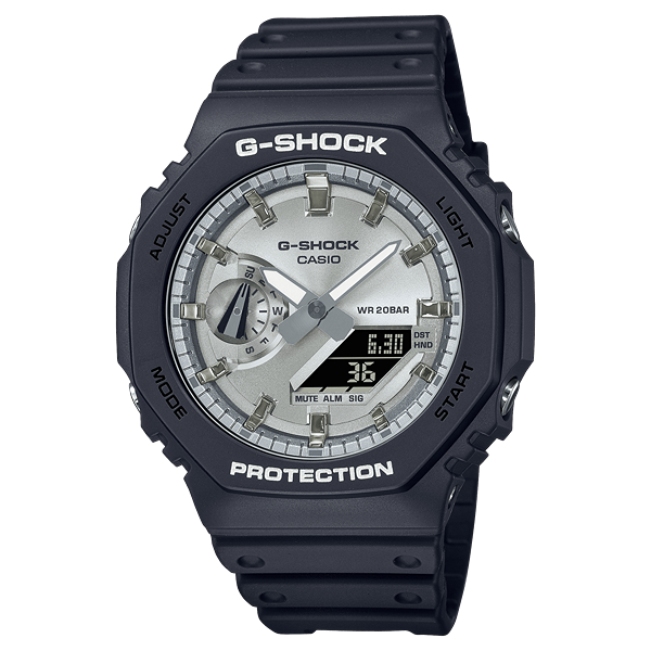 GA-2100SB-1A l Black and Gold & Black and Silver Series l G-SHOCK