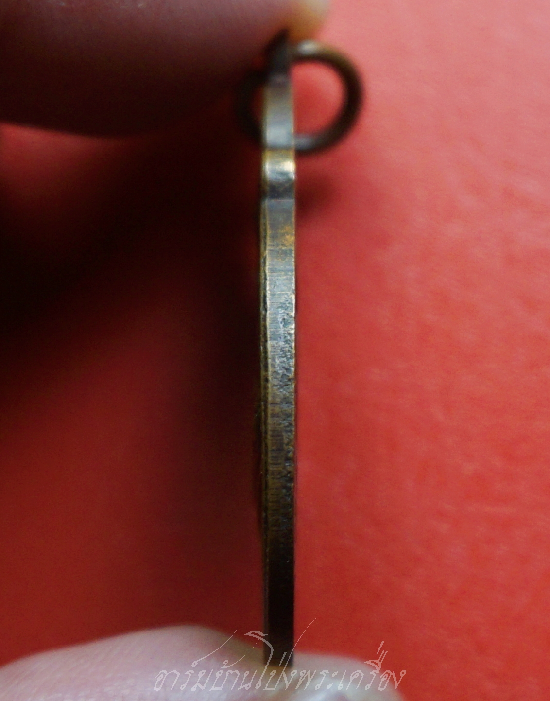 หลวงพ่อพวง(พระครูปัญญารัตนคุณ) วัดหนองหูช้าง ปี๒๕๒๕ ฉลองสมโภช๒๐๐ปี เนื้อทองแดงรมดำ(องค์ที่5)