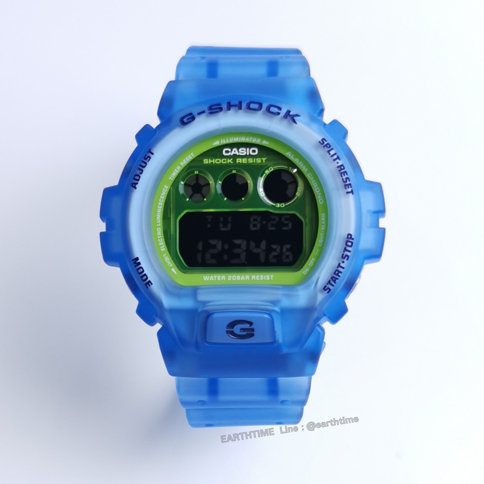 G-Shock Color Skeleton Series with Fluorescent Accents ของใหม่แท้100% รุ่น DW-6900LS-2