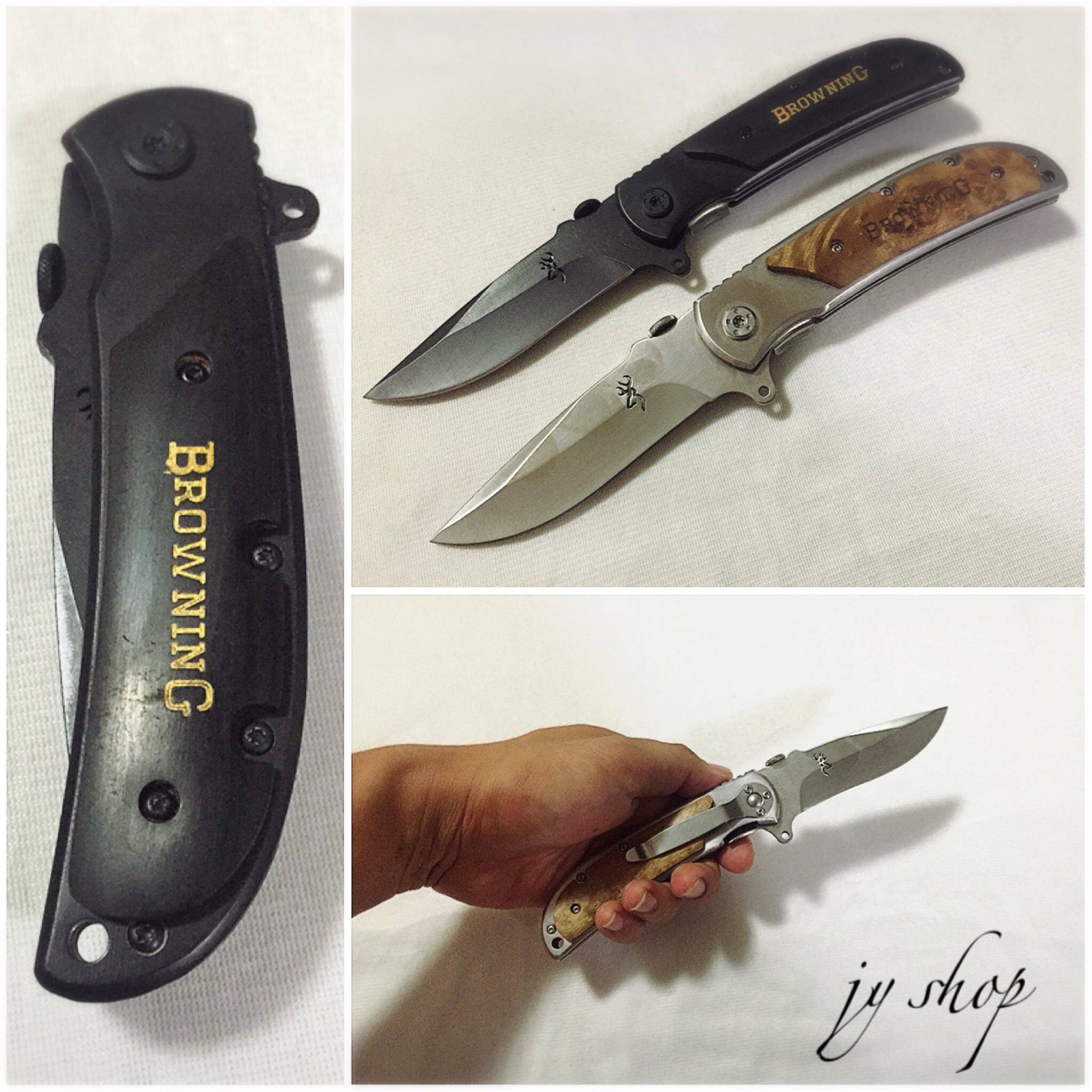 มีดพับ มีดพก Browning 338