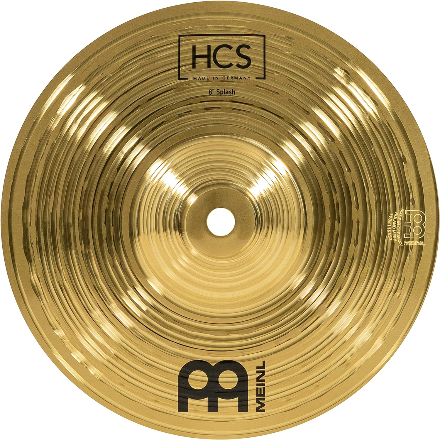 ฉาบ/แฉ ขนาด 8-12 นิ้ว MEINL AA HCS สำหรับใช้กับกลองชุด/เพอคัสชั่น made in Germamy - รับประกันของแท้
