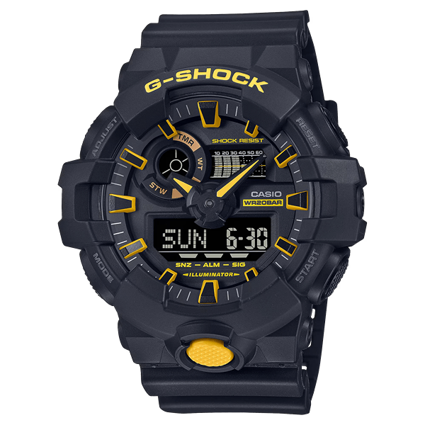 GA-700CY-1A l Caution Yellow Series l G-Shock