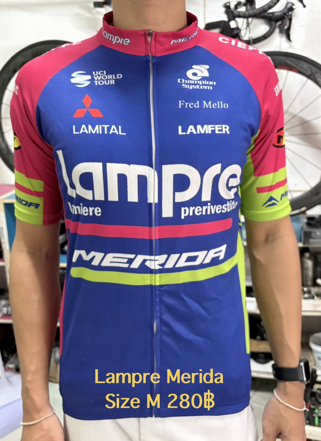 เสื้อปั่นจักรยาน Merida Size M