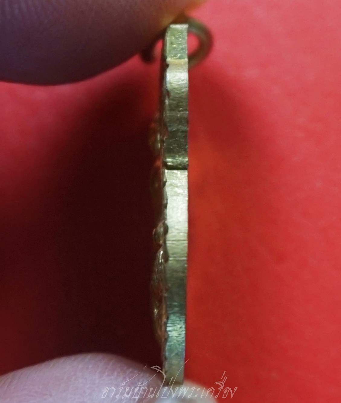 พระครูสุพัฒน์วรกิจ อาจารย์ออย วัดชมภูพล หลวงพ่อพระประธาน ที่ระลึกในงานผูกพัทธสีมา ปี๒๕๒๘ เนื้อฝาบาตร(องค์ที่6)