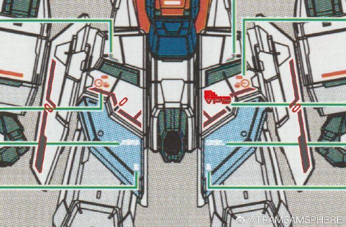 Water Decal 005 RG Force Impulse Gundam ยี่ห่อ TRS-Decal