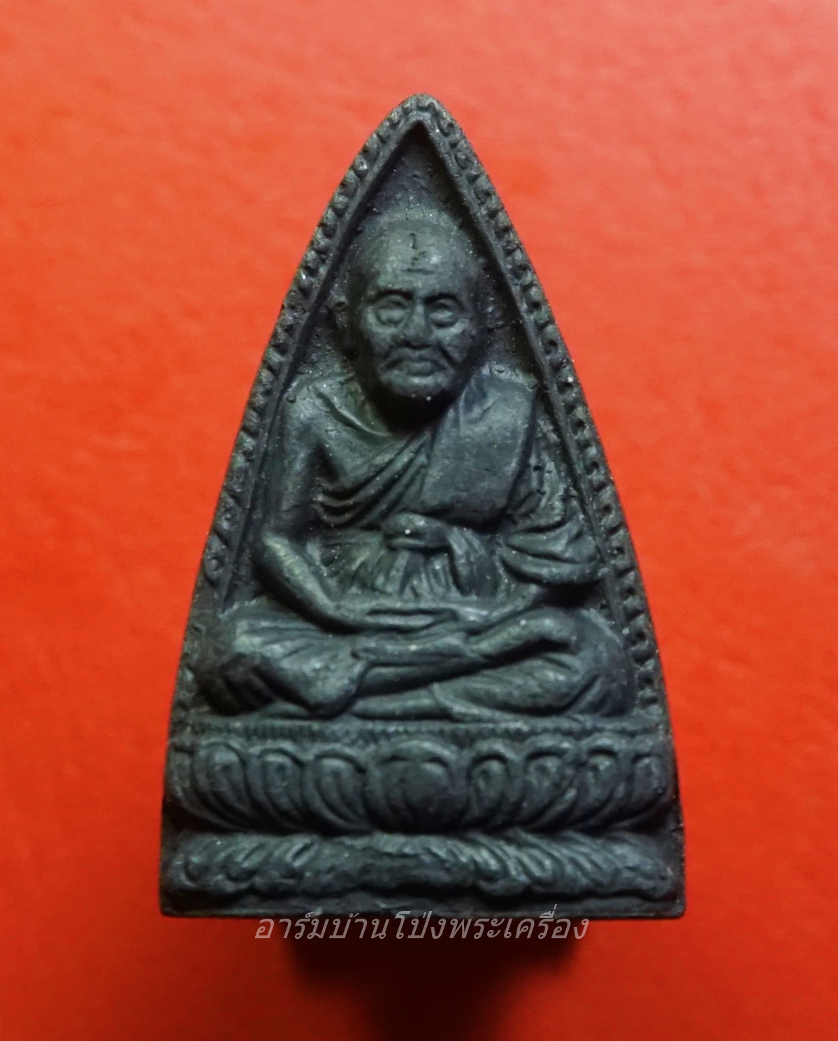 หลวงปู่ทวด วัดเมืองยะลา พ่อท่านฉิ้น โชติโก (พระธรรมสิทธิมงคล) รุ่นปลดหนี้ ปี๒๕๔๘ เนื้อผง(องค์ที่1)