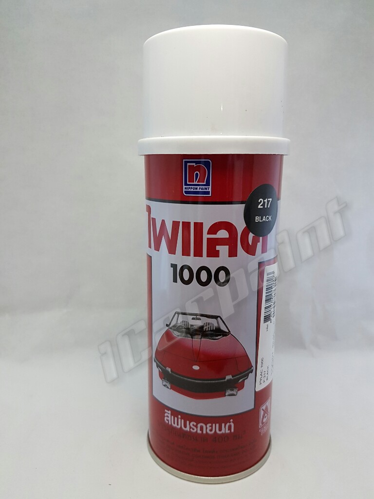 สีสเปรย์ไพแลค 100 เบอร์ 217 สีดำเงา
