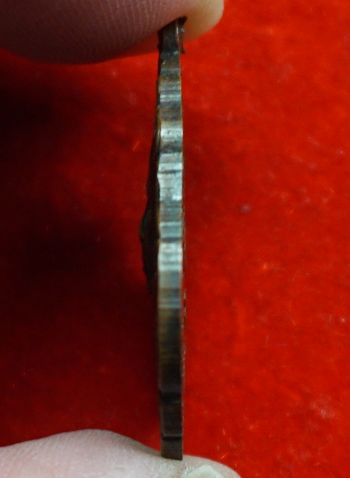 หลวงพ่อพวง วัดหนองหูช้าง รุ่นแรก ปี๑๙ เนื้อทองแดงรมดำ(องค์ที่11)