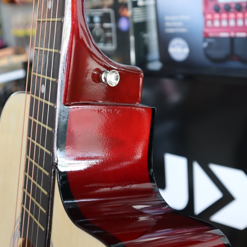 กีต้าร์โปร่ง Martin lee รุ่น ML-38C สีไม้ ขนาด 38 นิ้ว