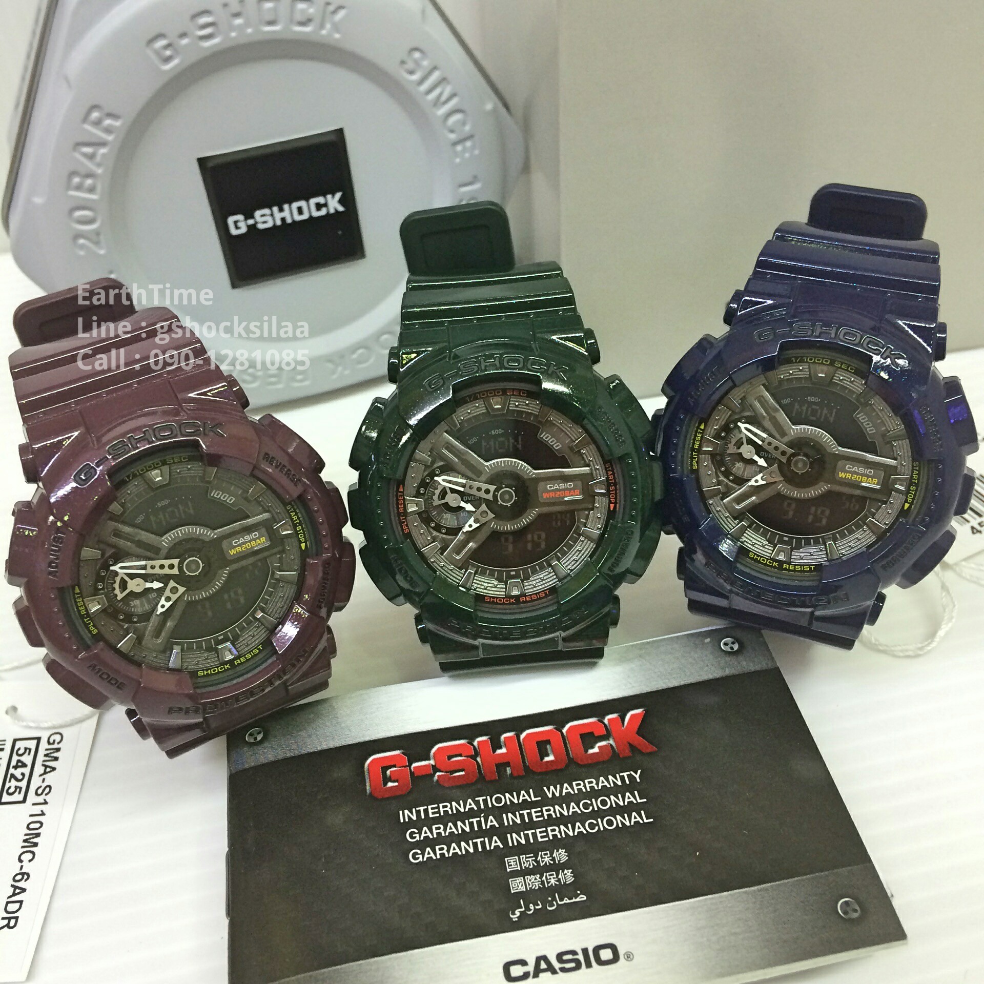 G-ShockMini ของใหม่แท้100% รับประกัน 1 ปี GMA-S110MC-2ADR