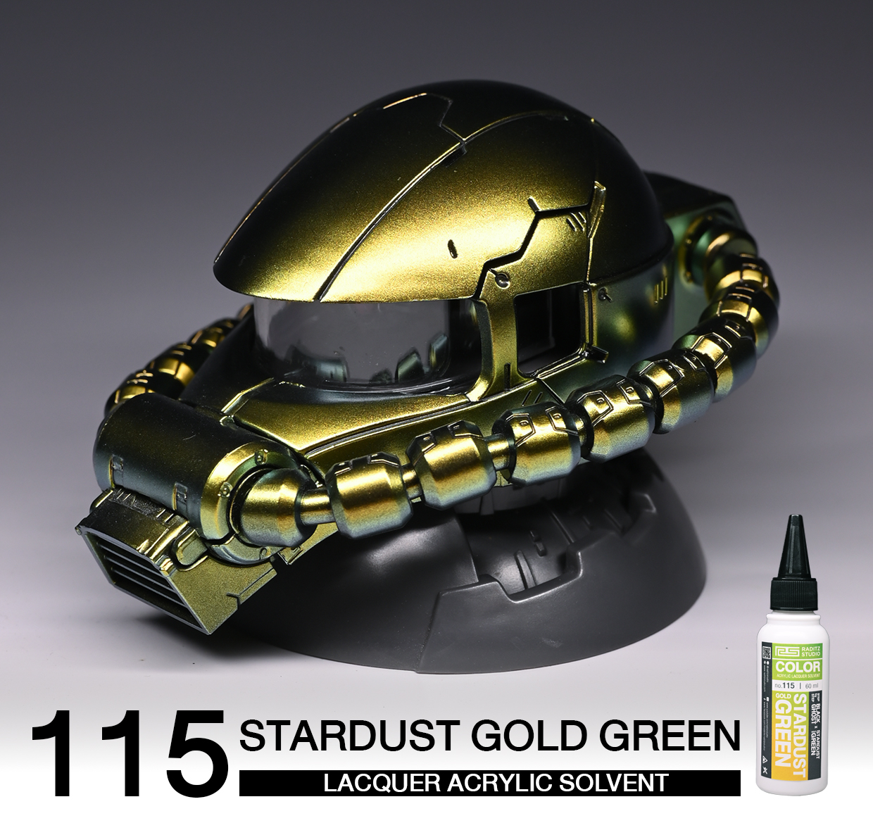 (RS-Raditz) Metallic Series 115 Stardust Gold-Green 60ml