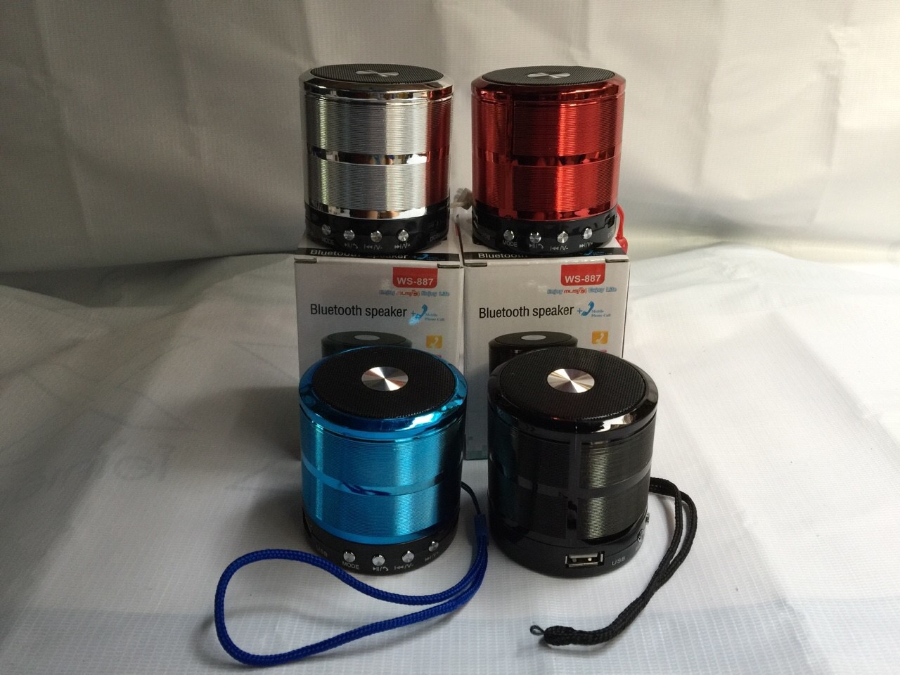 ลำโพงบลูทูธ bluetooth รุ่น WS-887