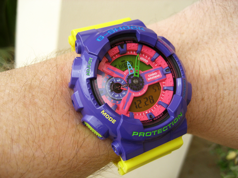 G-Shock ของใหม่แท้100% รับประกัน 1 ปี GA-110HC-6ADR