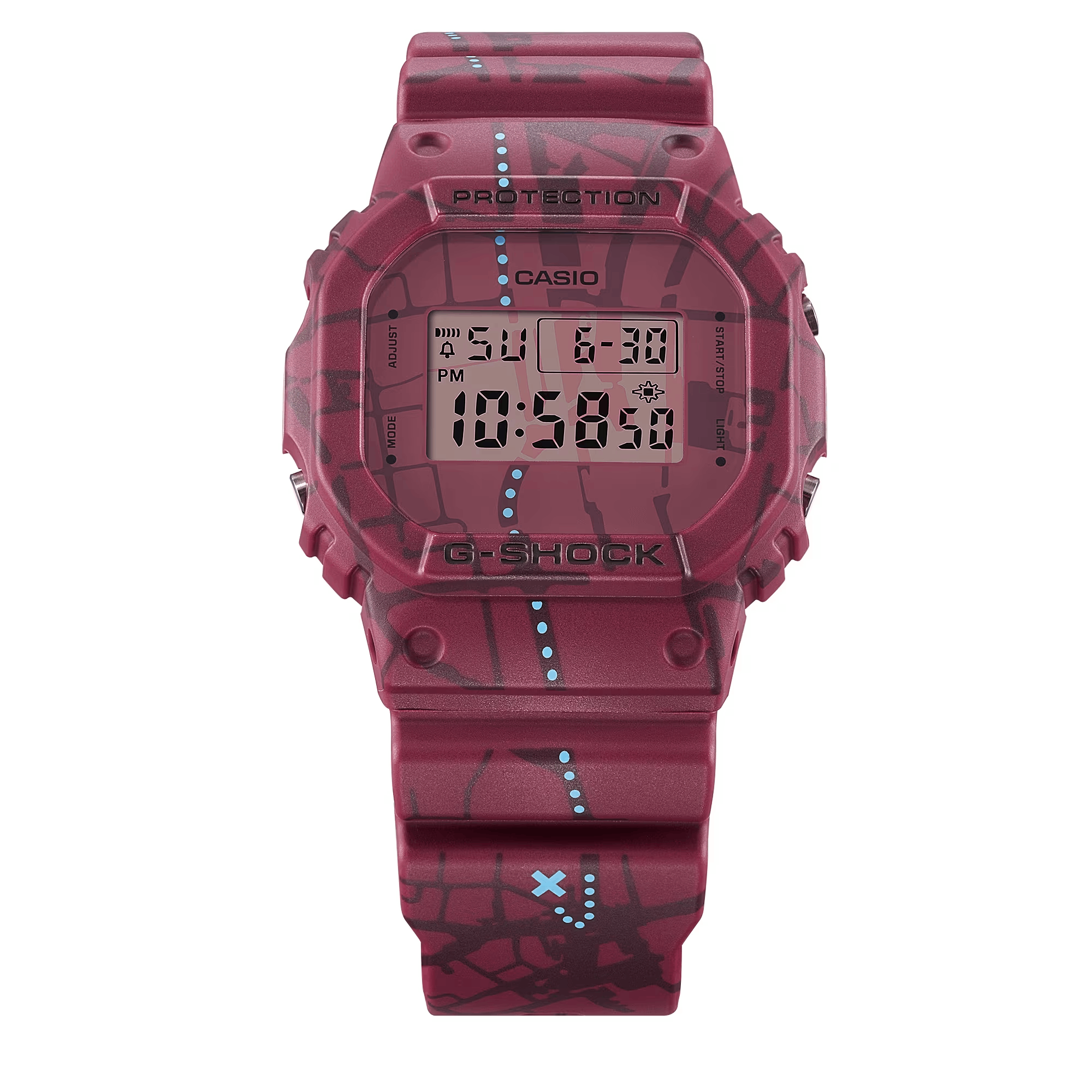DW-5600SBY-4 l G-Shock Treasure Hunt Series with map of Shibuya l G-SHOCK
