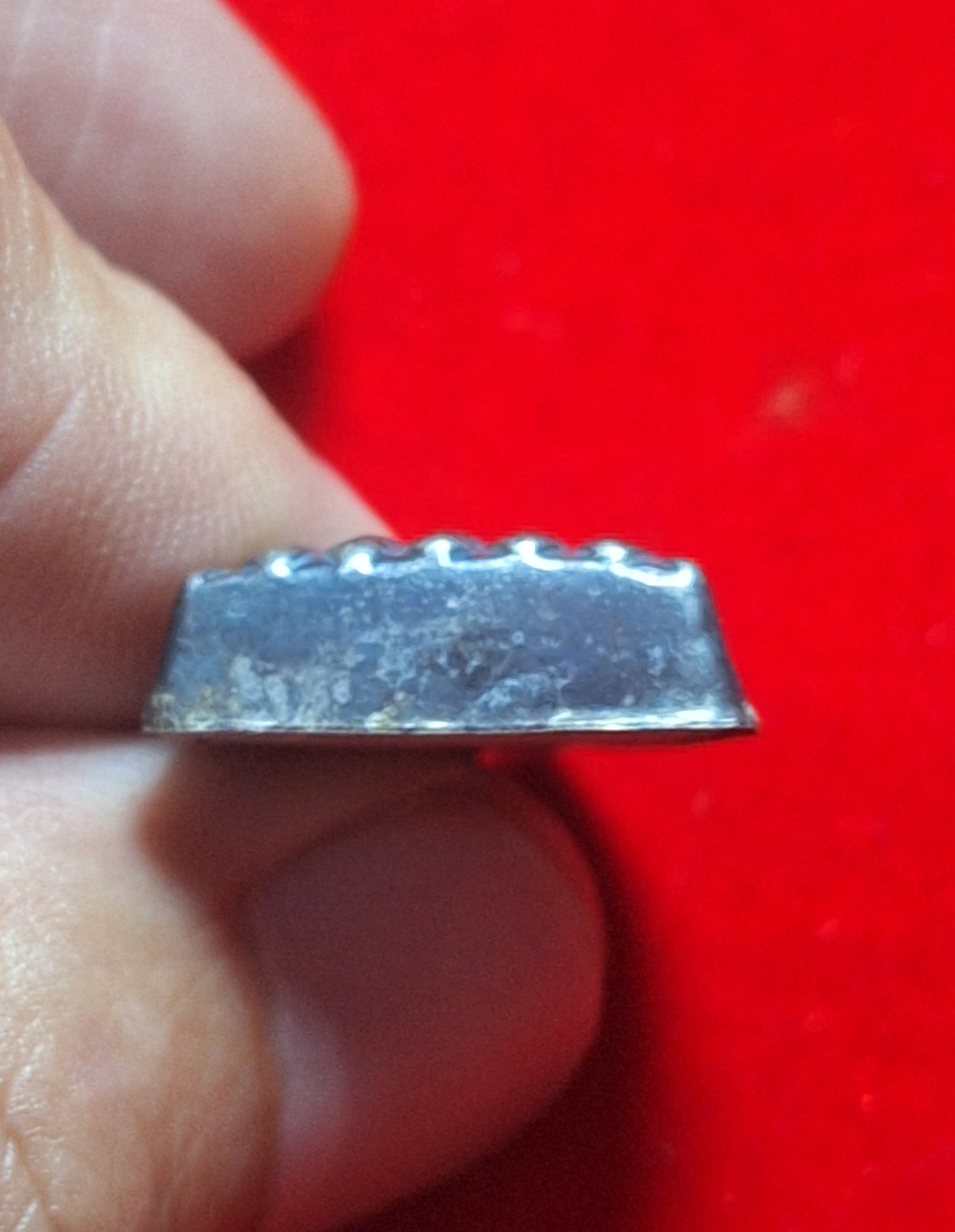 หลวงปู่ทวด หน้ากากเงิน หลังอุดผง รุ่น 3 เด้ง 6 รอบ พ่อท่านฉิ้น โชติโก ปี๒๕๔๐(องค์ที่1)