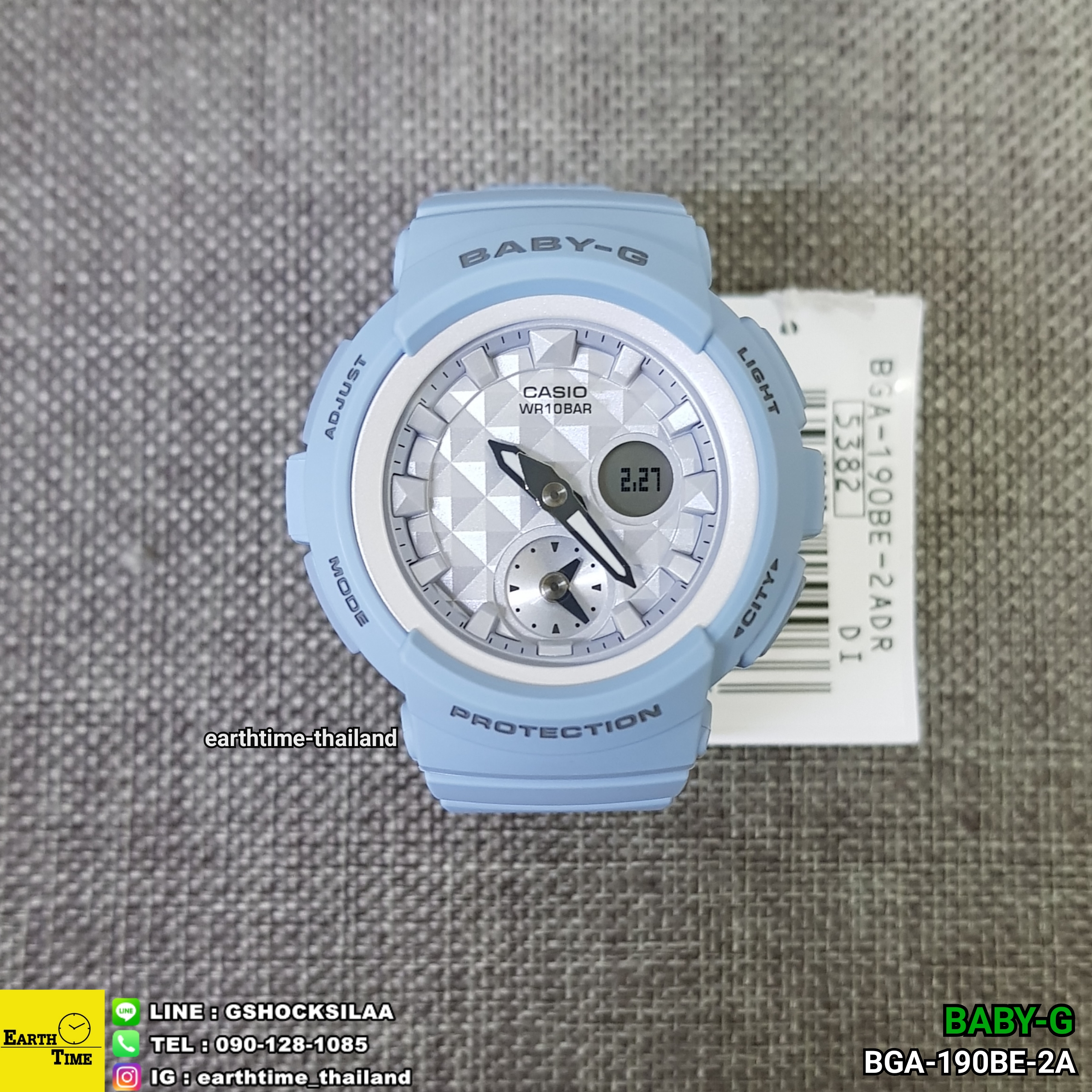Baby-G ของใหม่แท้100% รับประกัน 1 ปี BGA-190BE-2ADR