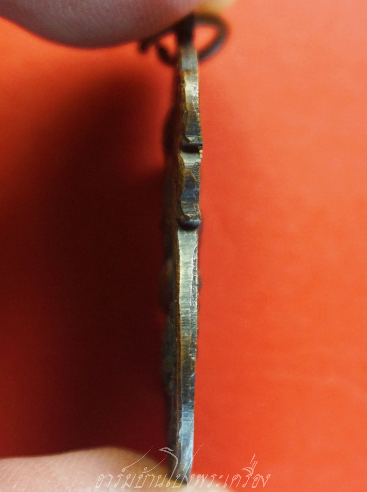 พระอธิการบัว วัดเขาแดน รุ่น๑ เนื้อทองแดง(องค์ที่9)